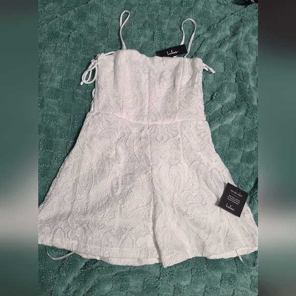 Lulu's White Lace Jumpsuit - Picture 5 of 5